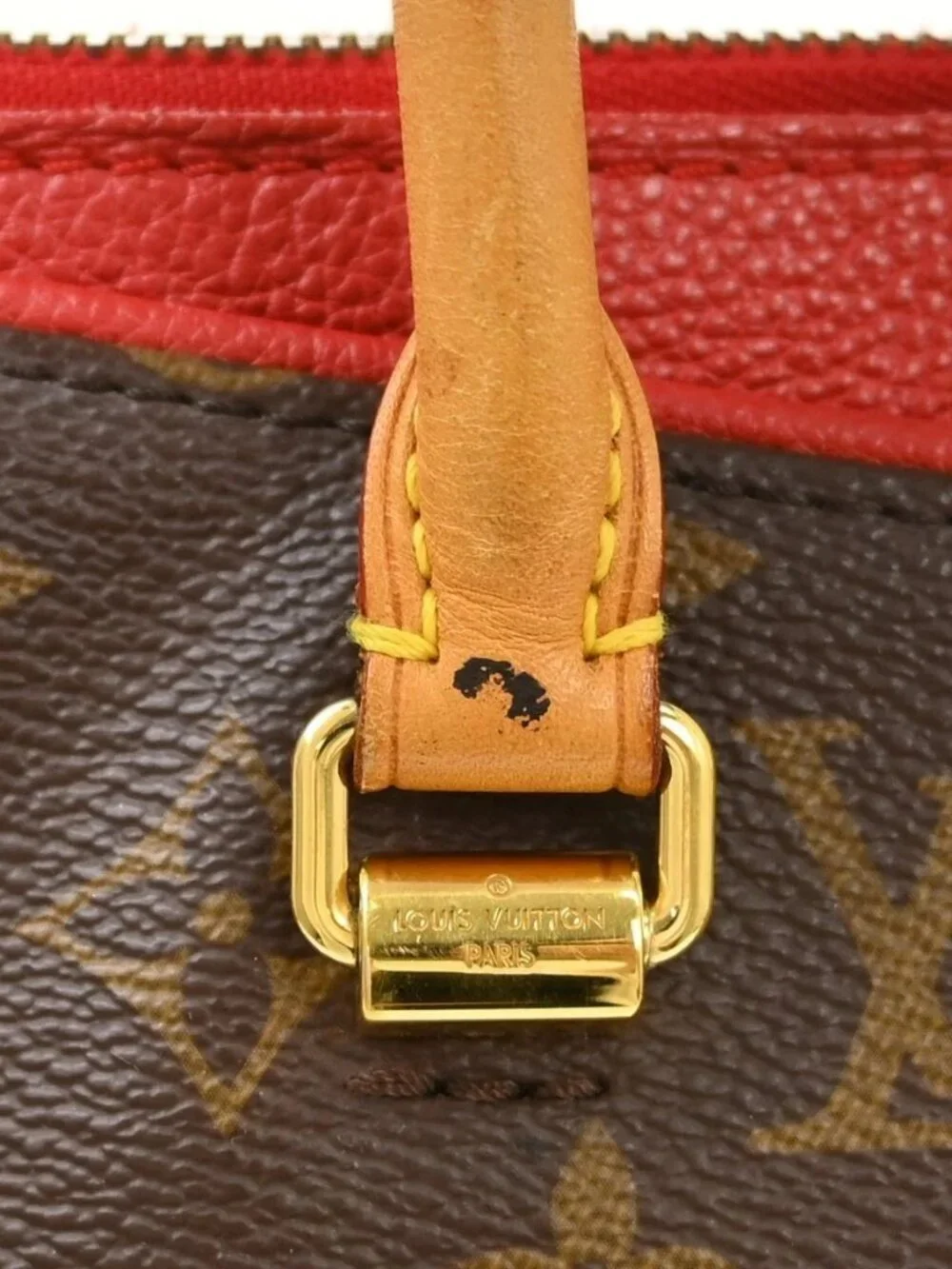 LOUIS VUITTON Pallas MM Monogram Handbag M41175
